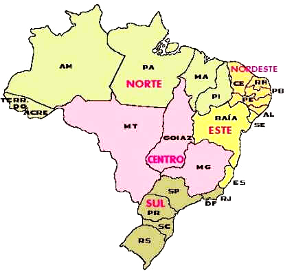 Divisão Política do Brasil Divisão Política do Brasil