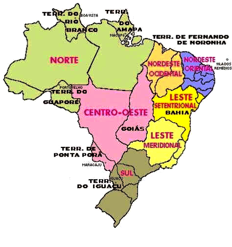 Divisão Política do Brasil Divisão Política do Brasil