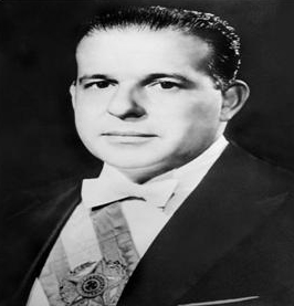 Foto oficial do presidente João Goulart, deposto pelos militares que governou o Brasil durante 1961 até 1964.