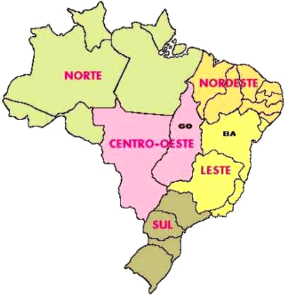 Divisão Política do Brasil Divisão Política do Brasil