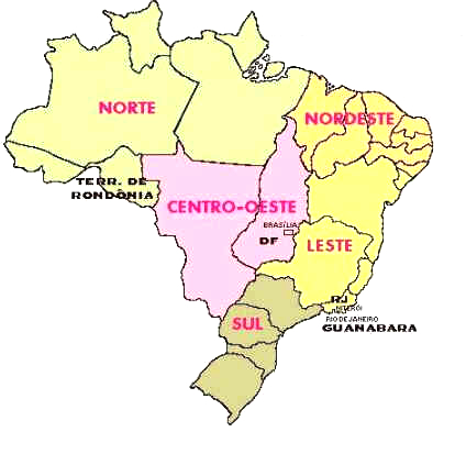 Divisão Política do Brasil Divisão Política do Brasil