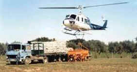 Aplicação com Helicópteros Aplicação com Helicópteros