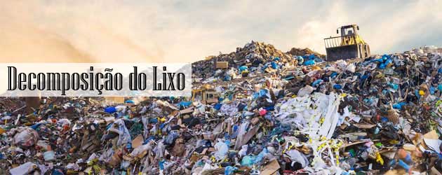 Decomposição do Lixo