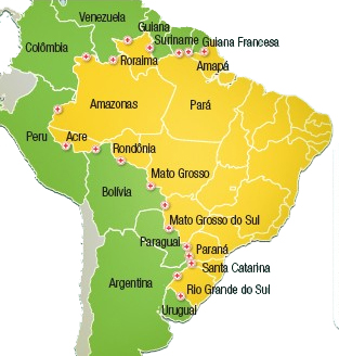Fronteiras do Brasil Fronteiras do Brasil