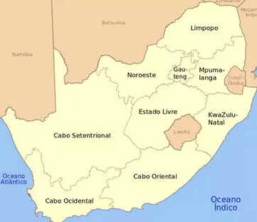 Geografia da África do Sul