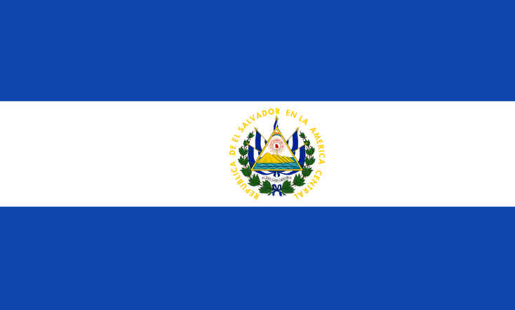 Bandeira de El Salvador Bandeira de El Salvador