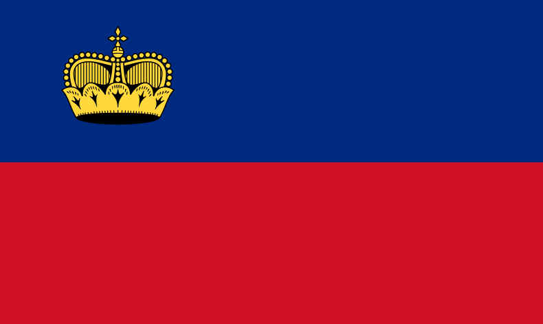 Bandeira de Liechtenstein Bandeira de Liechtenstein