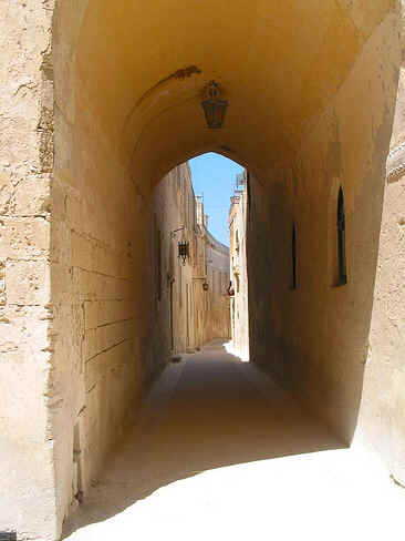 Ruas em Mdina