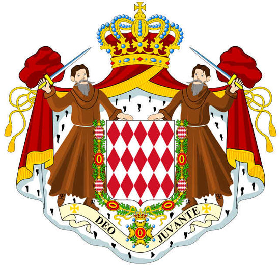 Bandeira de Mônaco