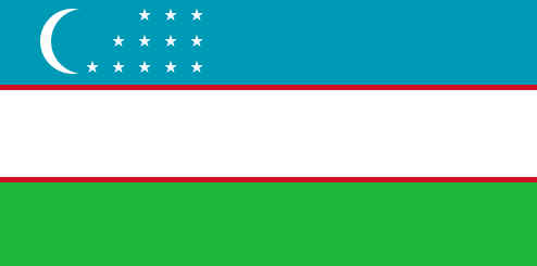 Bandeira do Uzbequistão