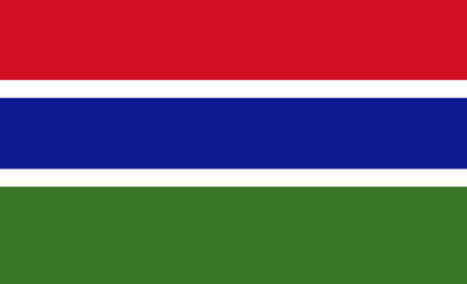 Bandeira da Gâmbia