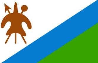 Bandeira de Lesoto