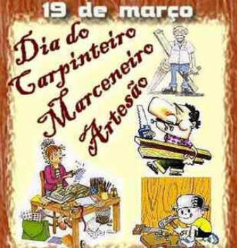 Dia do Carpinteiro e do Marceneiro
