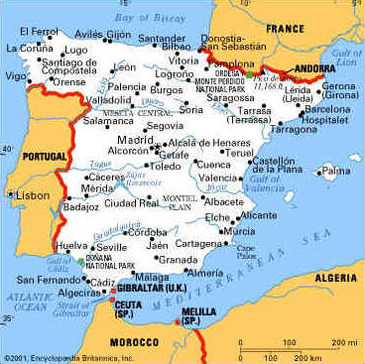 Geografia da Espanha Geografia da Espanha