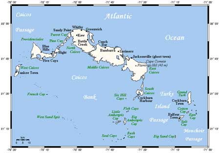 Ilhas Turks e Caicos Ilhas Turks e Caicos