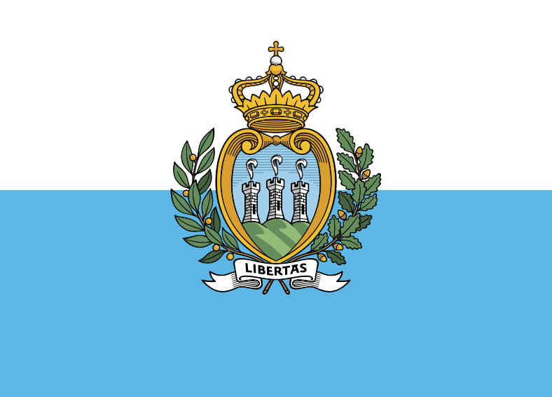 Bandeira de São Marinho Bandeira de São Marinho