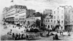 Washington Washington em 1876.