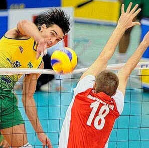 Ataque ou Cortada do Voleibol Ataque ou Cortada do Voleibol