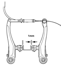 Freio de Bicicleta modelo VBrake