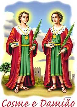 Dia de São Cosme e São Damião Cosme e Damião