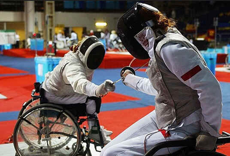 Esgrima em Cadeira de Rodas Esgrima em Cadeira de Rodas