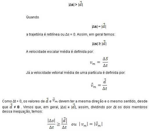 Velocidade Vetorial Velocidade Vetorial