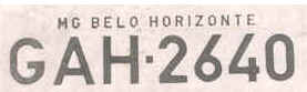 Placas de Veículos