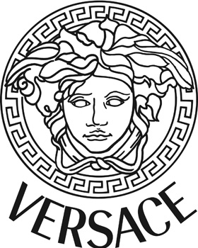 História da Versace Logotipo da Versace