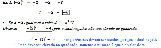 Radiciação e Potenciação