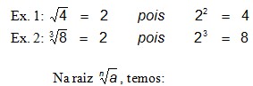 Radiciação e Potenciação