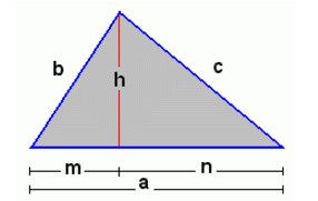 Fórmula de Heron: Área de região triangular
