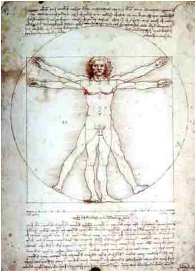 Estudo de Proporções - Leonardo da Vinci Estudo de Proporções - Leonardo da Vinci