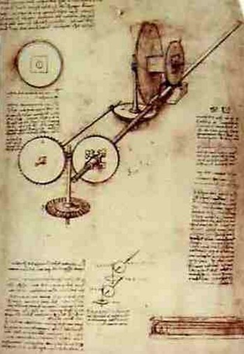 Estudos Técnicos e Mecânicos - Leonardo da Vinci