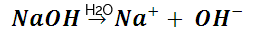 Exemplo Bases de Arrhenius