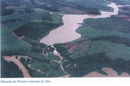 Ribeirão Pinhal e Represa Tatu