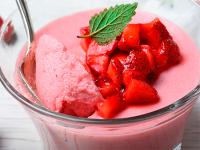 Mousse de kefir