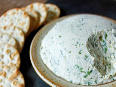 Cream cheese de kefir