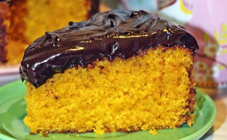 Bolo de cenoura sem glúten