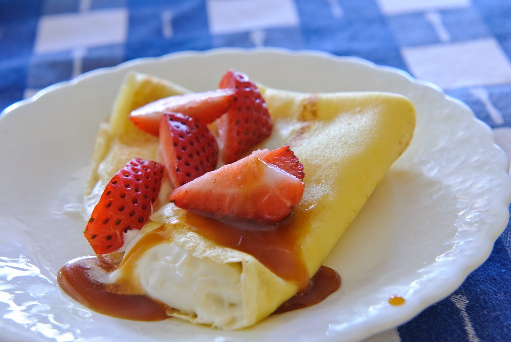 Crepe de kefir Crepe de kefir