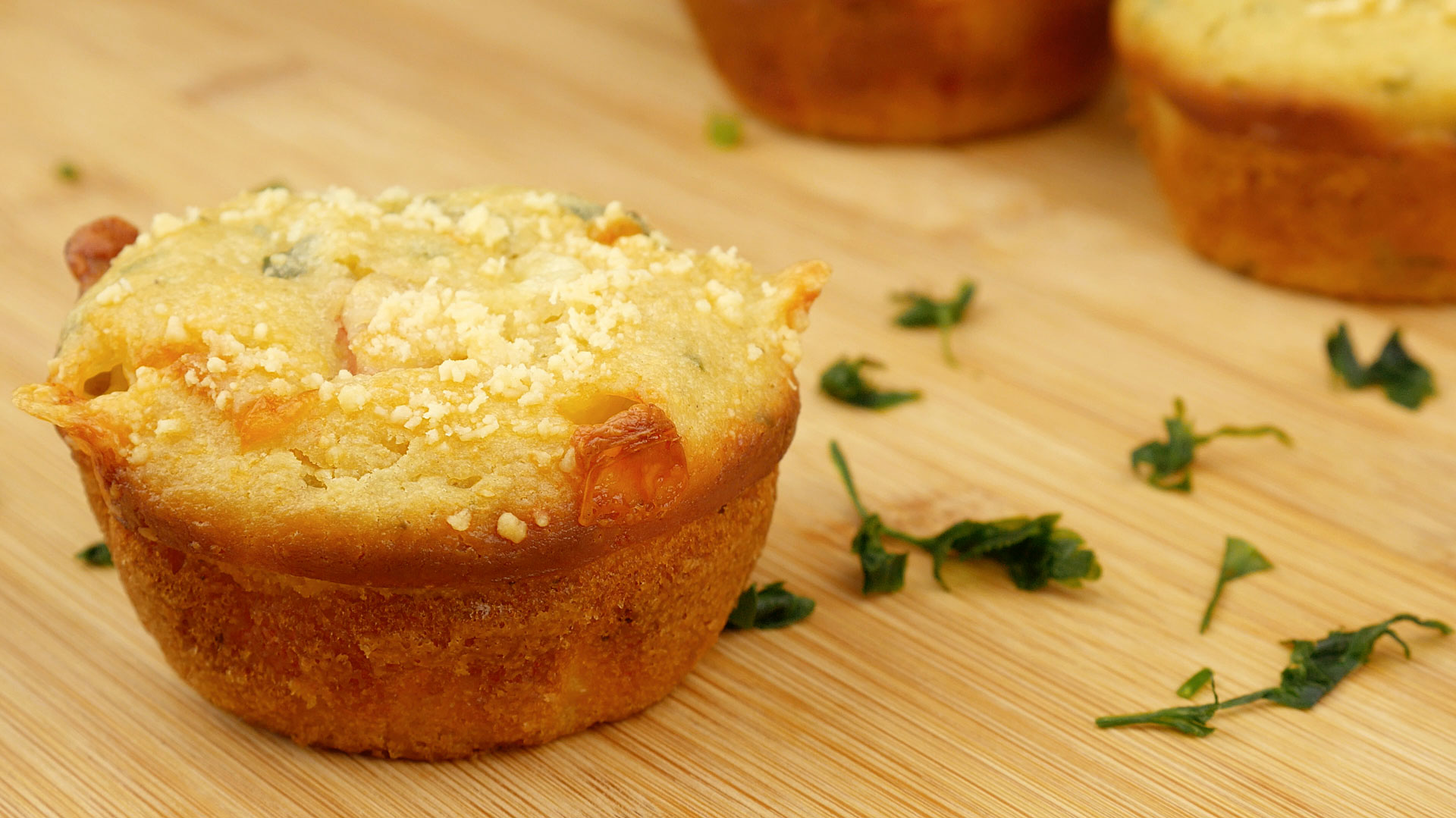 muffin de queijo
