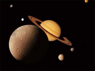 Luas de Saturno