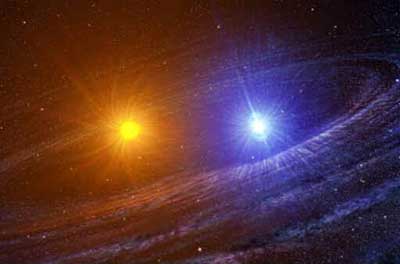 Sistema binário de estrelas