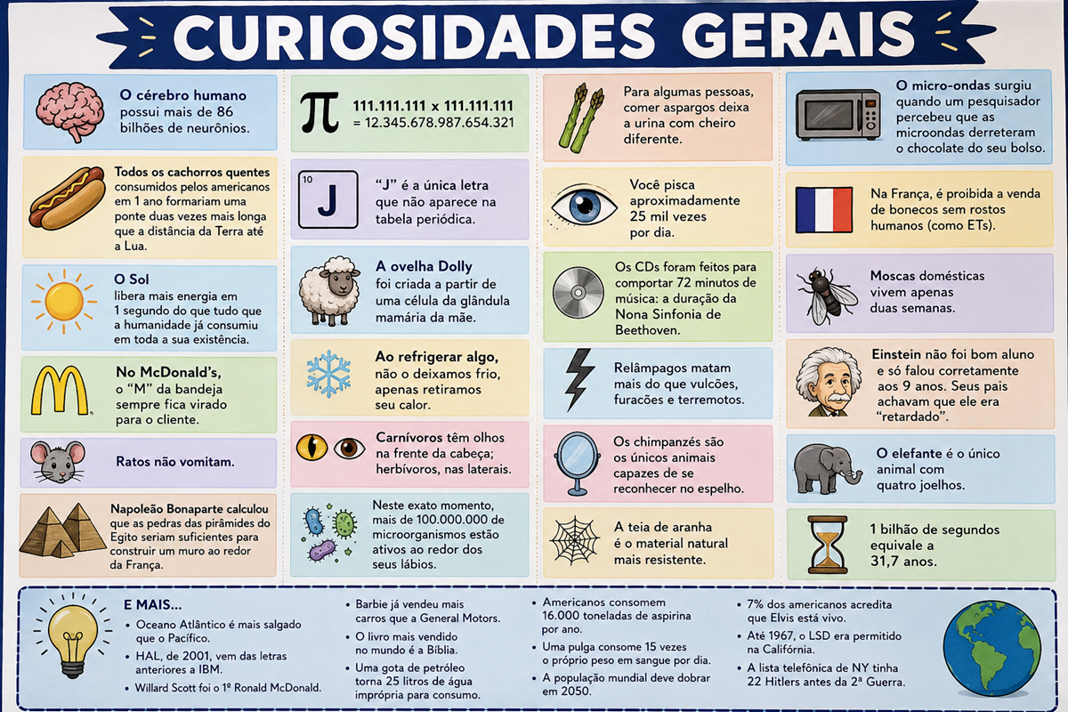 Curiosidades Gerais